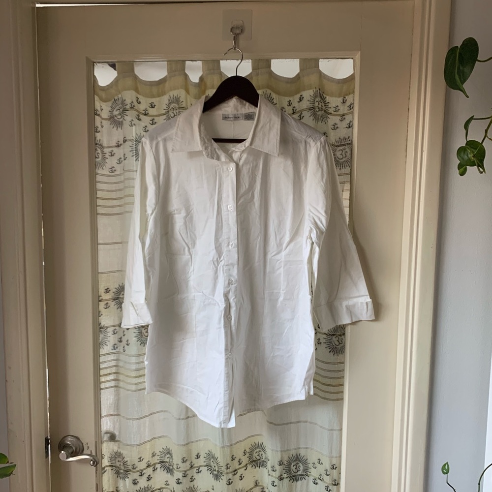 Oversized button down